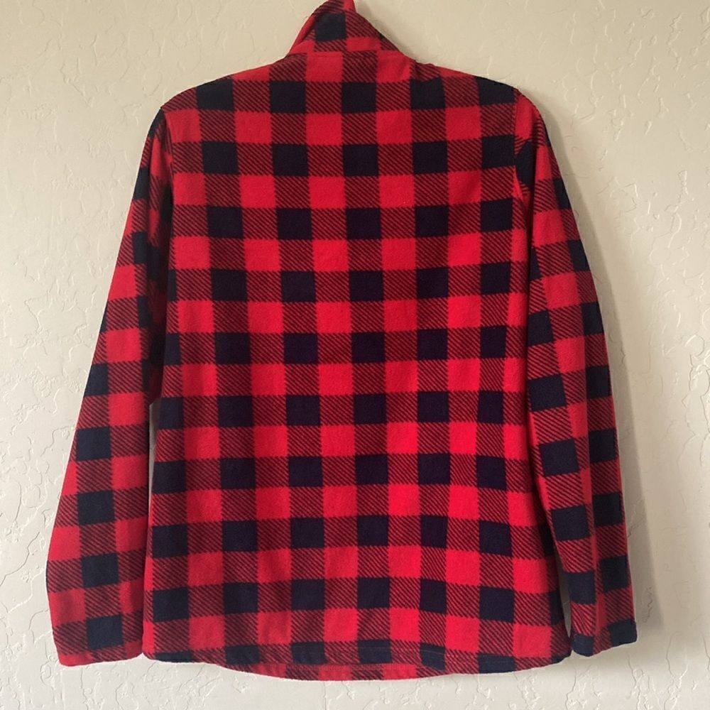 Blue and red pullover fleece - Picture 4 of 4